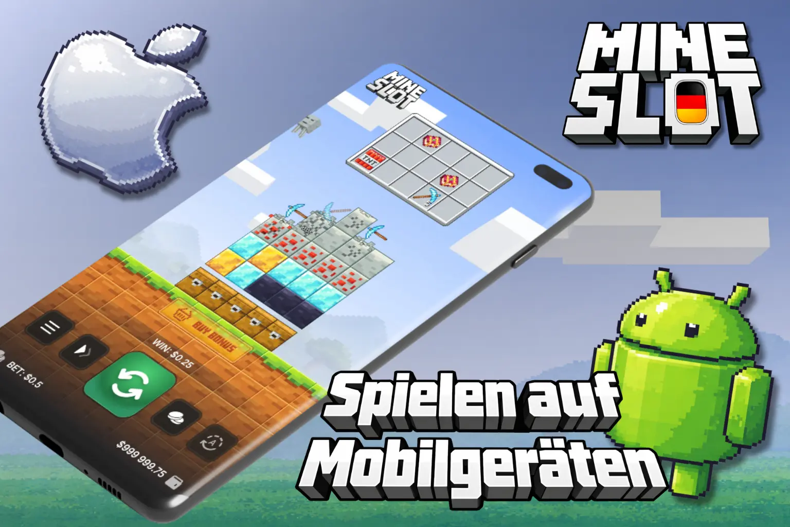 Mobile App Mine Slot
